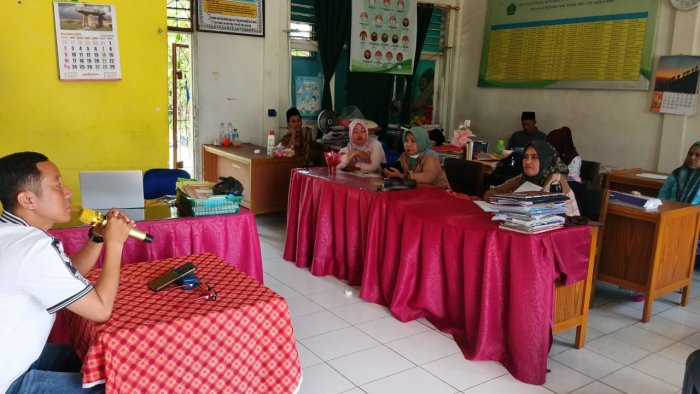 #Rapat Koordinasi Dipimpin Waka Madrasah  Menyambut Peringatan Hari Amal Bhakti (HAB)