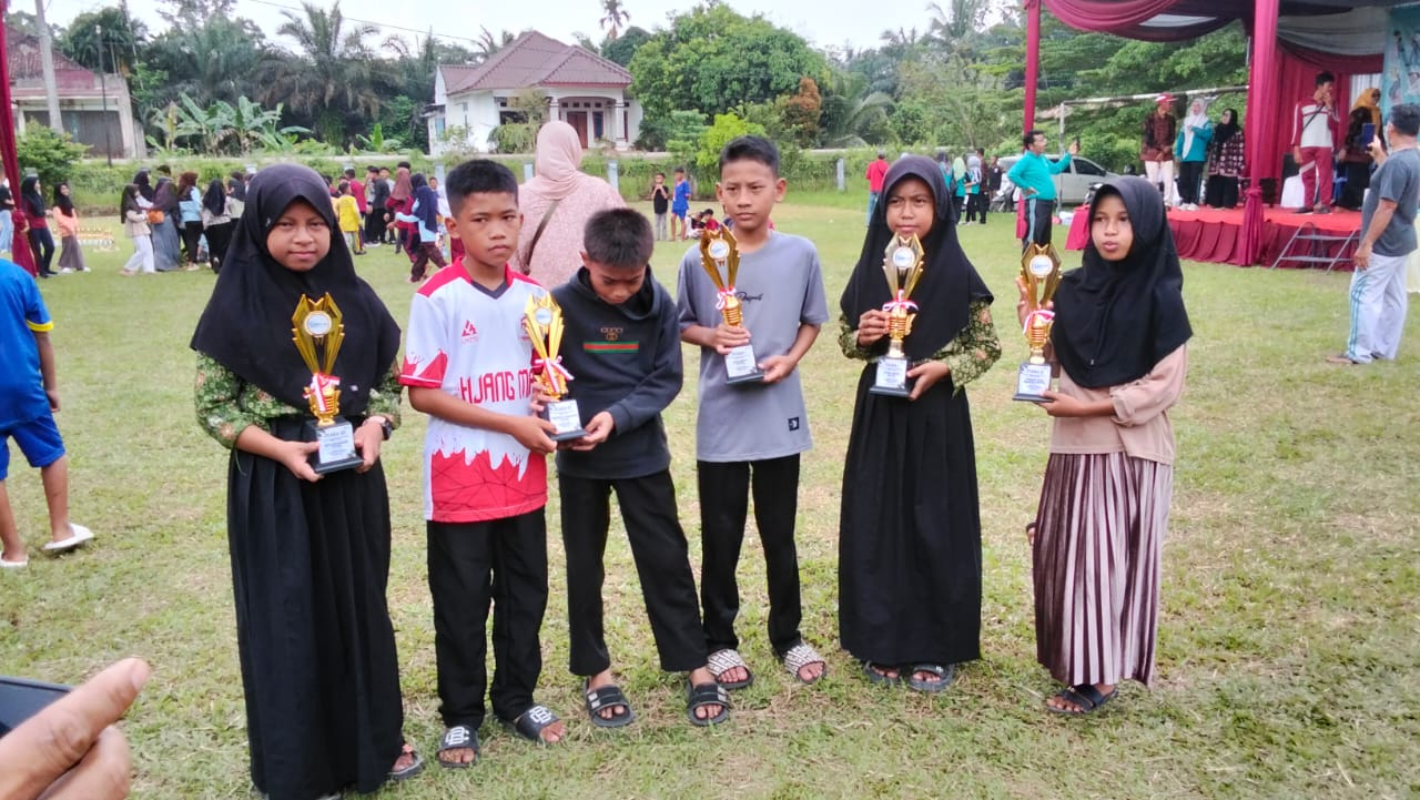 Bawa pulang 5 piala O2SN, FLS3N dan PKPS se-Kecamatan Maro Sebo