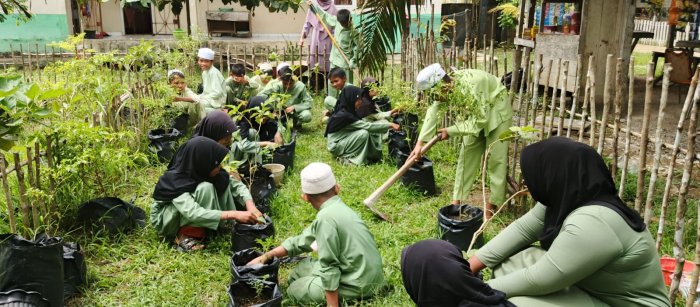 Min 1 Muaro Jambi Kegiatan P5 Didampingi Wali Kelas 6 Fitriani S.Pd.I