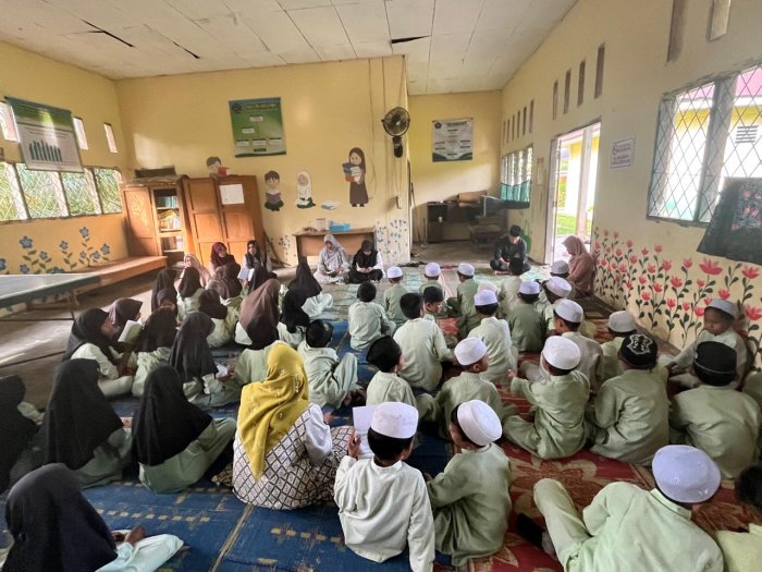 Pertebal Keimanan, Siswa-Siswi MIN 1 Muaro Jambi Gelar Tradisi Baca Yasin