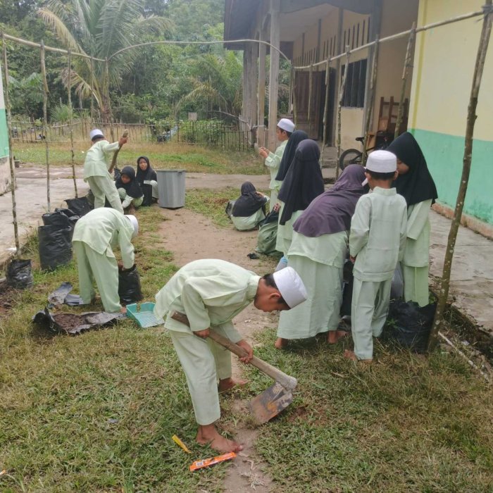 Siswa Siswi Kelas lV MIN 1 Muaro Jambi Laksanakan Kegiatan P5